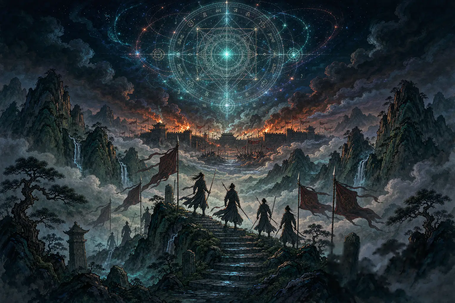 《武林外传：十年之约》9月更新整理：跨服帮派战怎么打，战旗和星盘怎么养